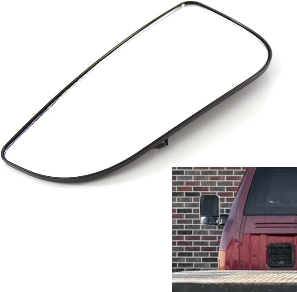 ya 11 9.14 baidiFit for Dodge for Ram 1500 2500 3500 4500 5500 2010-2018 Left Side Convex Mirror Glass