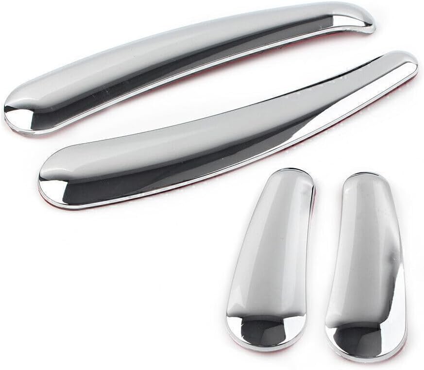 ya 4 8.10 for Harley Softail Models 08-up 4x Chrome Curved Swingarm F for Ram e Insert Set
