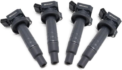 ya 9 10.24 4PCS 90919-02339 Ignition Coil for Toyota for Corolla Celica Matrix 1.8L UF247 00-08