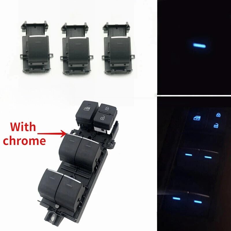 ya 8 8.24 baidi Ice Blue Power Window Control Switch Button for Toyota C-HR Levin for Corolla Cross