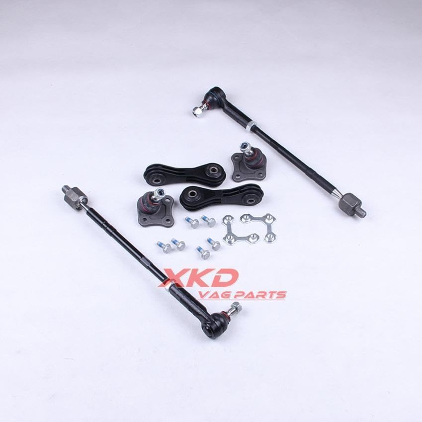ya 4 8.24 baidi Steering Tie Rod & Ball Joints Kit for VW for JETTA for Bora for Golf MK4 for Audi A3 Octavia