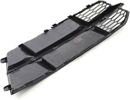 ya 7 8.24 baidi Black Chrome Front Bumper Lower Side Grille for Audi A6 C7 2014-2018