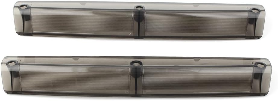 ya 23 10.7 baidi Side Light Lens Covers Fit for Harley-Davidson Touring FLHTC Pak Trunk Tan