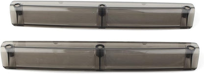 ya 23 10.7 baidi Side Light Lens Covers Fit for Harley-Davidson Touring FLHTC Pak Trunk Tan