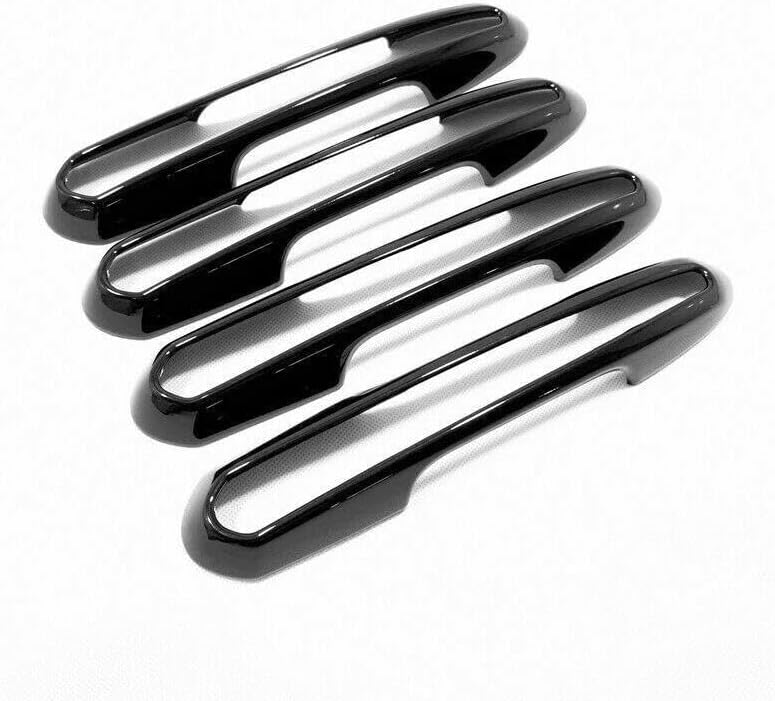 ya 5 8.10 for 2019-2023 for Toyota RAV4 Hollow Glossy Black Outside Door Handles F for Rame Covers