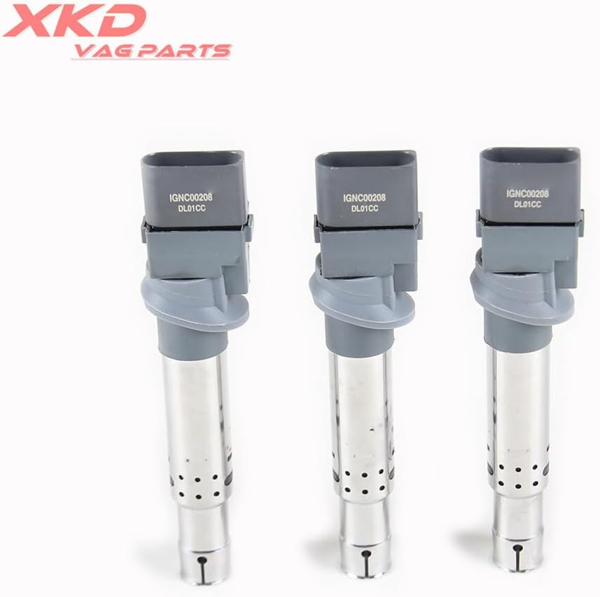 ya 9 10.24 3.2L 3Pcs Ignition Coils Fit for VW for Passat Touareg for Audi A3 Q7 BDB BMJ 022905100H