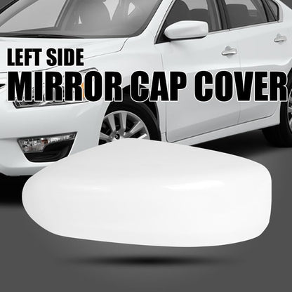 ya 11 9.14 baidiDRIVER LEFT SIDE Mirror Cap Cover White Fits for Nissan for Altima Sedan 2013-2018