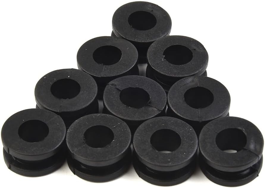 ya 13 9.15 baidi 10 Pcs Motorcycle Rubber Grommet Mount Set Side Cover Fender For for Honda