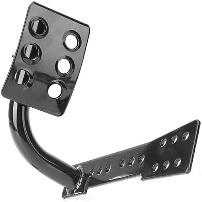 ya 4 8.14 Left Side Foot Rest Kick Pedal Fit for Jeep for Wrangler JK 07-16 Black Non-slip