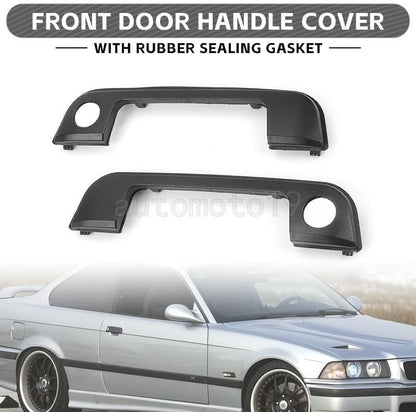 ya 10 9.16 baidi 2X Front LH+RH Door Handle Gasket Rubber Seals for BMW 3 5 7 Series E36 E34 E32