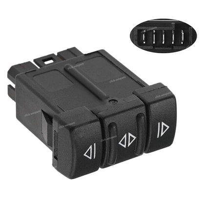 ya 13 9.15 baidi 5Pin Driver Side Electric Power Window Switch for Renault19 IIB/C53 II Cabriolet