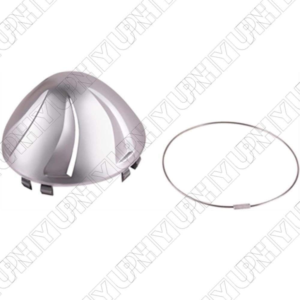 ya 4 8.24 baidi 4X for Wheel Center Cap Universal Rim Chrome Hub Cap 60mm No Logo Silver Base