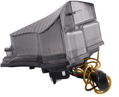 ya 10 9.16 zhengce LED Tail Lamp Taillight Running Light Smoke Lens Fit for Yamaha YZF R1 YZF-