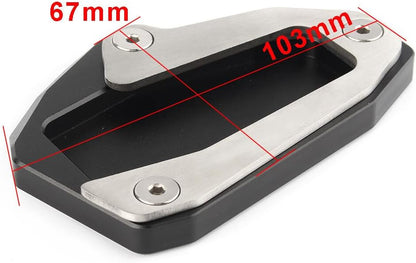 ya 2 8.15 Motor Side Kickstand Foot Stand Pad for Ducati MONSTER 696/795/796/797/821/1200