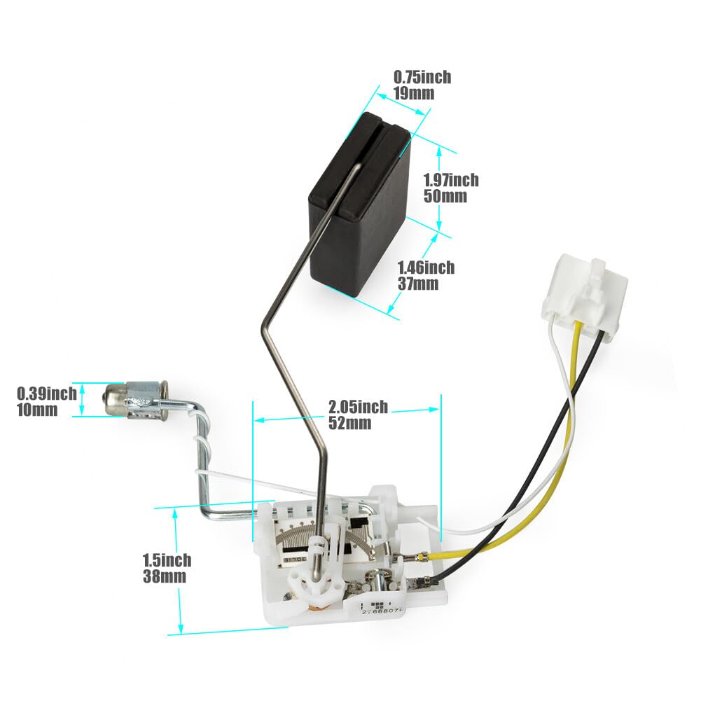 ya 4 8.10 Fit for Honda for Accord 98-02 17630S84316 Fuel Gauge Tank Sending Unit 17630-S84-316