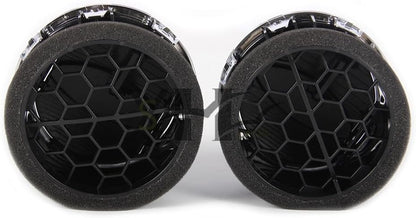 ya 10 9.16 baidi 2PCS Dashboard AC Air Vent Kit Fit for Ford F450SD F550SD #8C3Z19893BA#