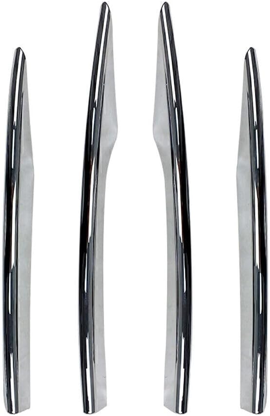 ya 4 8.14 for Mercedes-Benz E Class W213 E260 E300 E53 Chrome Front Fog Light Trim Cover