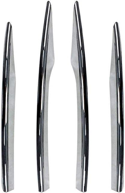 ya 4 8.14 for Mercedes-Benz E Class W213 E260 E300 E53 Chrome Front Fog Light Trim Cover