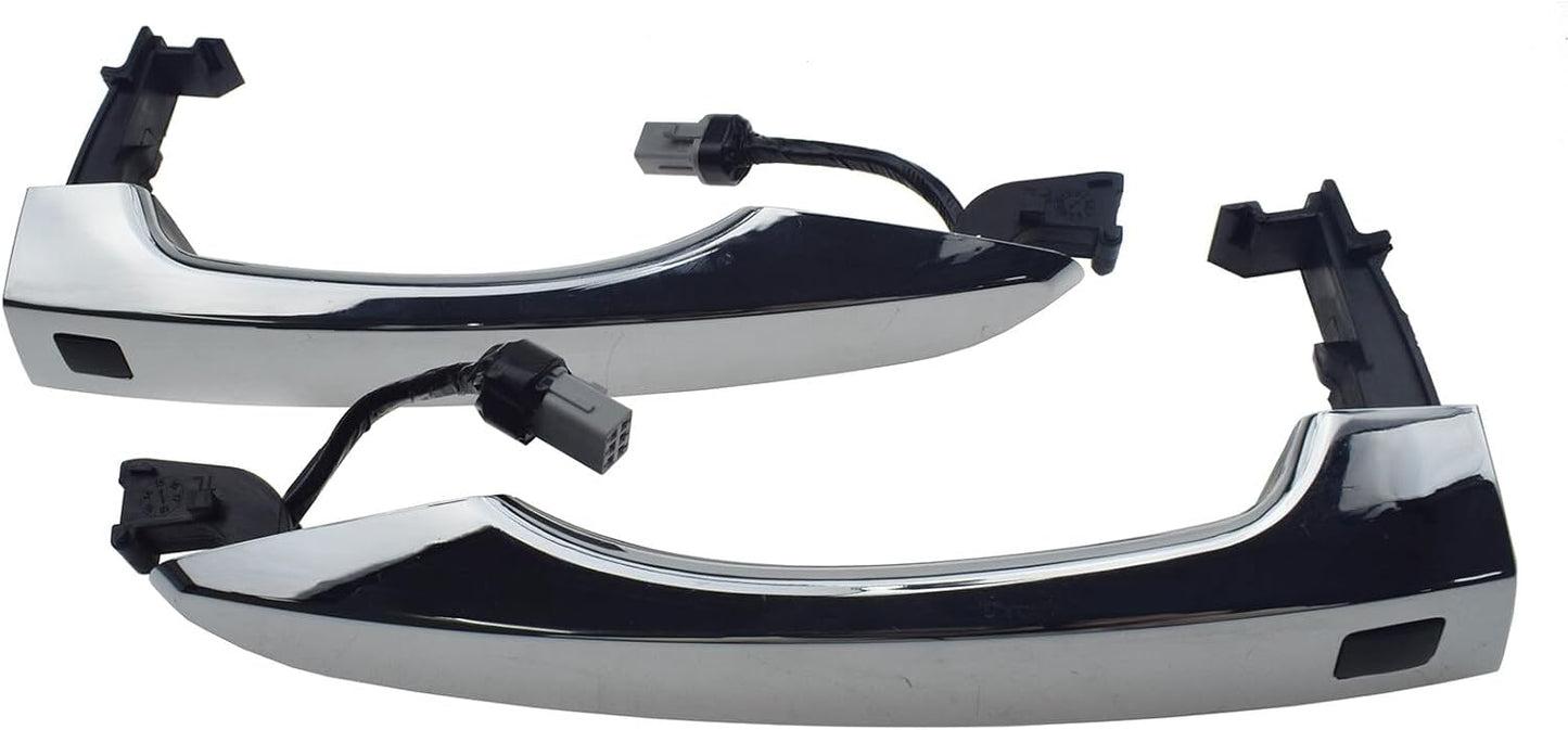 ya 5 8.10 Chrome Driver & Passenger Side Door for Smart Key Handles Front for Hyundai for Tucson