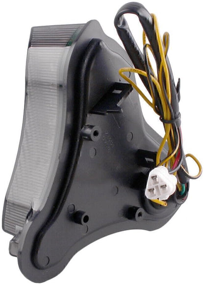 ya 10 9.16 zhengce LED Tail Lamp Taillight Running Light Smoke Lens Fit for Yamaha YZF R1 YZF-