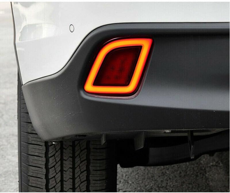 ya 4 8.24 baidi for Toyota Highlander 2014-2019 LED Car Rear Bumper Fog Light Turn Signal Light 