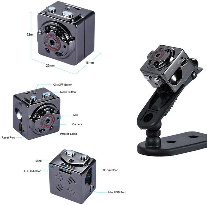 ya 10 9.16 baidi Car Camera 1080P Digital Motion Recorder Camera Micro Video Camera