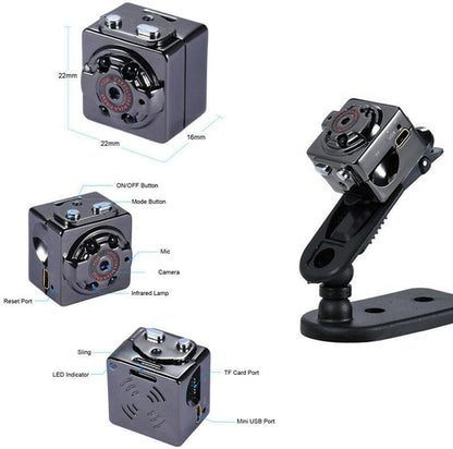 ya 10 9.16 baidi Car Camera 1080P Digital Motion Recorder Camera Micro Video Camera