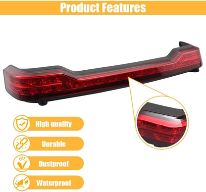 ya 23 10.7 baidi LED Brake Turn Tail Light for Harley Touring Electra Glide Ultra Classic FLHTCU