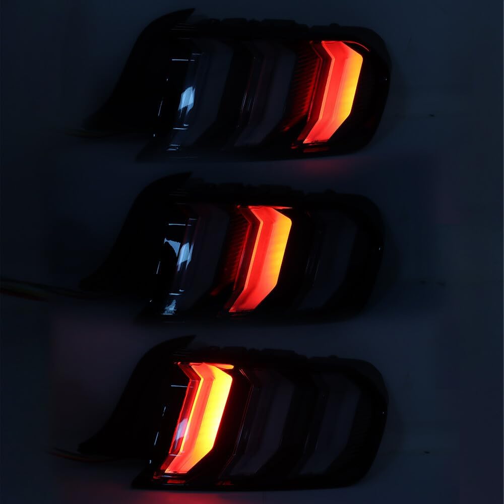 ya 10 9.16 zhengce Rear Passenger + Driver Side for 2015-2022 for Ford for Mustang LED Tail Li