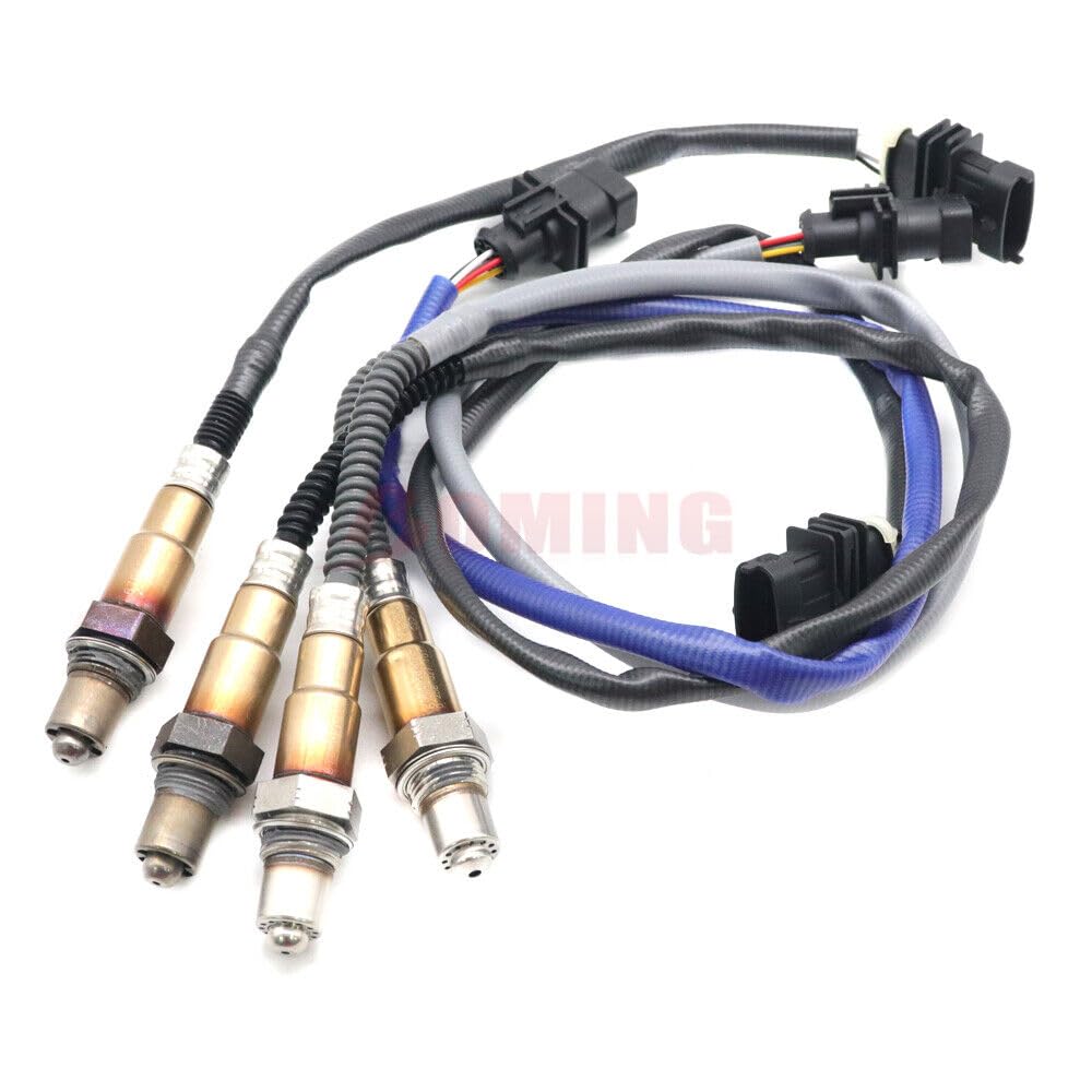 ya 5 8.24 baidi 4 Pieces Oxygen O2 Sensor for Maserati Quattroporte Ghibli 2014-2020 3.0L 3.8L Liter