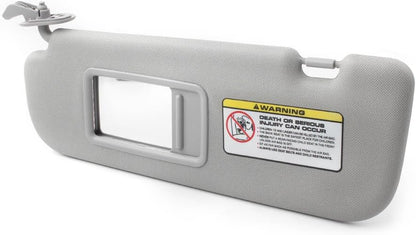 ya 11 9.14 baidiCar Gray Sun Visor Left Driver Side for Hyundai for Elantra 2011-15 12 852103X000TX