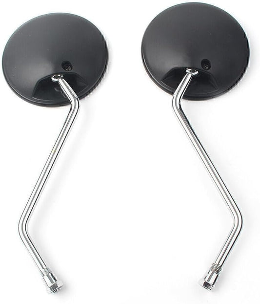 ya 14 9.20 zhengce 10mm Motorcycle Rear View Rearview Side Round Mirrors Fit for Yamaha Univer-1