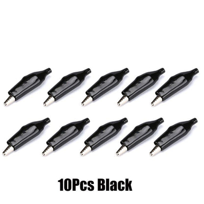ya 16 10.20 baidi 10/20-pack 28mm Metal Alligator Clip G98 Alligator Electric Clip Test Probe -