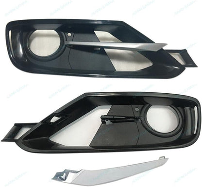 ya 7 8.24 baidi 4pcs Front Bumper Fog Driving Light Grille Trim Fit for BMW 3 F30 F35 2013-2015