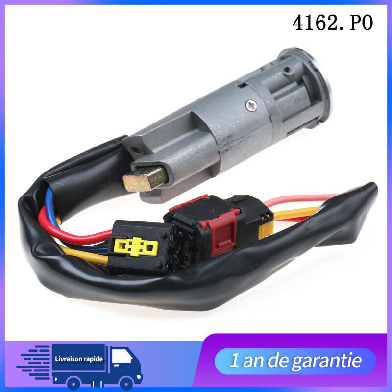 ya 4 8.8 Contacteur de demarrage nei for Man antivol Direction 4162.P0 4162Z1 Pour for Peugeot 206