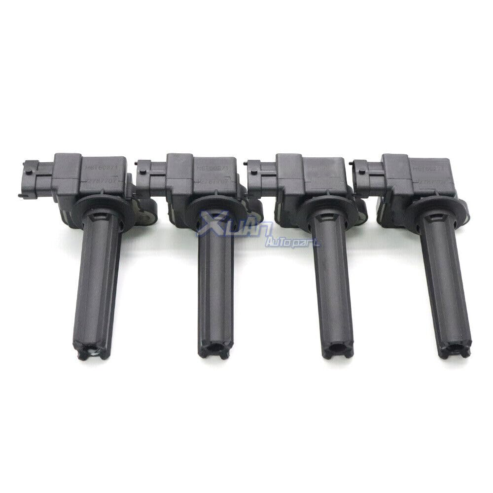 ya 4 8.8 H6T60271 4X Ignition Coils for Opel for Saab 9-3 9-3X 2.0L Vauxhall 06-11 12787707