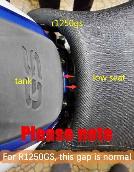ya 5 8.24 baidi Lower for SEAT height Front for SEAT Pillion Cushion Fit for BMW R1250GS ADV 2019-2021