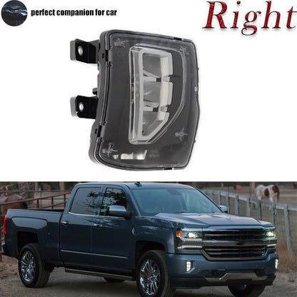 ya 10 9.16 zhengce Right front bumper fog light for Chevrolet for Silverado 1500 2016-2018