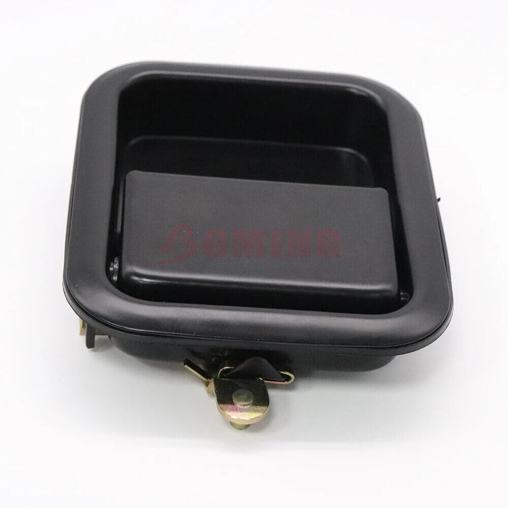 ya 2 8.15 Front LH+RH Black Metal Exterior Door Handle for 1997-2006 for Jeep Wrangler TJ