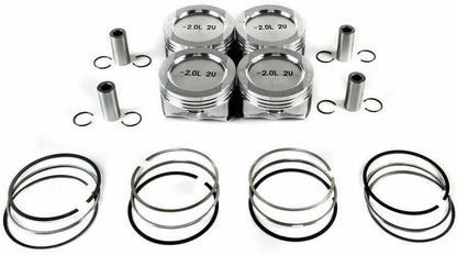 ya 4 8.14 Piston & Rings Set for VW for JETTA for Bora for Golf MK4 for Passat B5 Beetle 2.0 85KW