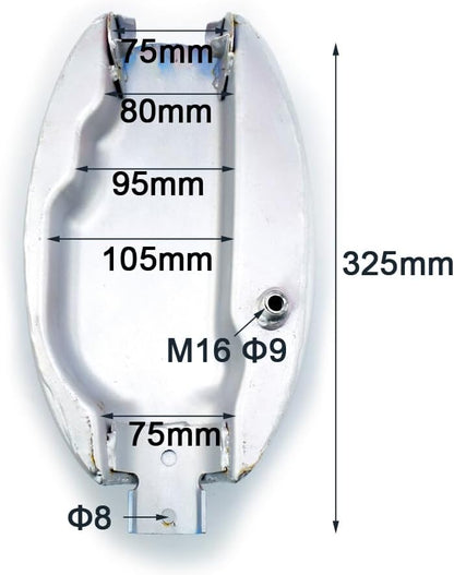 ya 4 8.10 Motorcycle Fuel Tank for Honda for Mini Trail Z50A Z50J Z50R Monkey gasoline switch