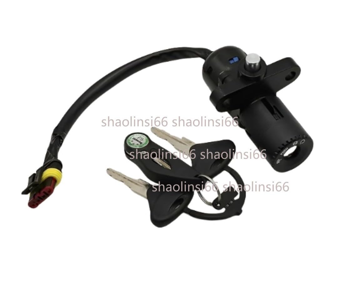 ya 13 9.15 baidi 1Set Motorcycle Ignition Switch Key Fit for Benelli 150S/BJ150-31 Keeway