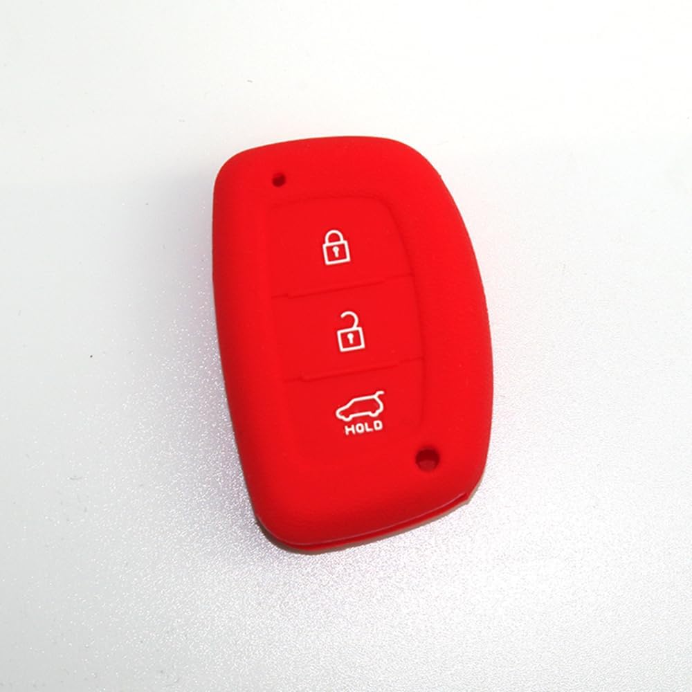 ya 5 8.24 baidi Silicone Key Shell Case Cover Skin 3BTN for Hyundai ix35 Series 2 Mistra Verna