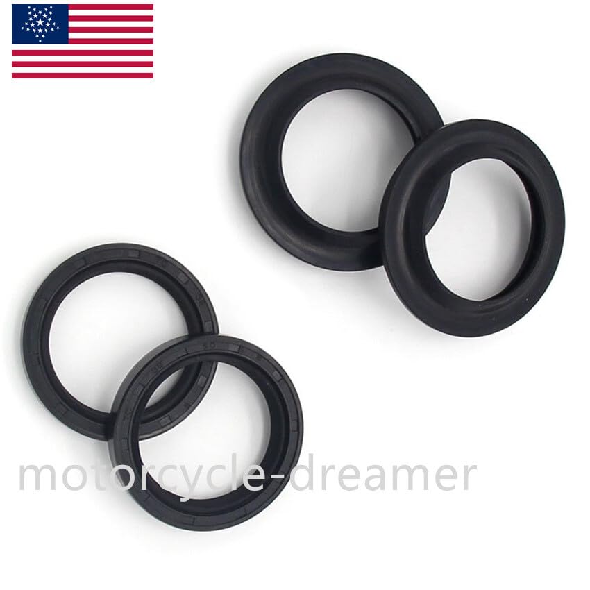 ya 13 9.15 baidi for Suzuki Fork Dust Wiper Seals Kit LS650 Boulevard S40 LS650 Savage 1986-04