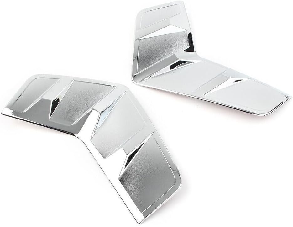 ya 4 8.10 for Toyota RAV4 19-2021 Chrome Front Fog Light Lamp Cover External F for Ram e Trim