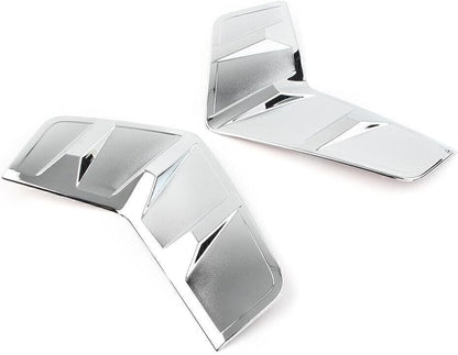 ya 4 8.10 for Toyota RAV4 19-2021 Chrome Front Fog Light Lamp Cover External F for Ram e Trim