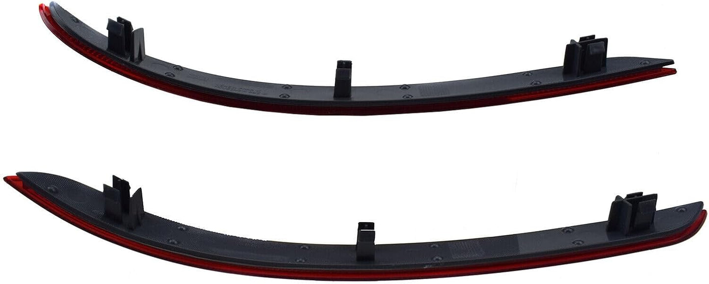 ya 4 8.10 Left and right bumper protective cover reflectors suitable for Mercedes-Benz GLE ML class 1668200074