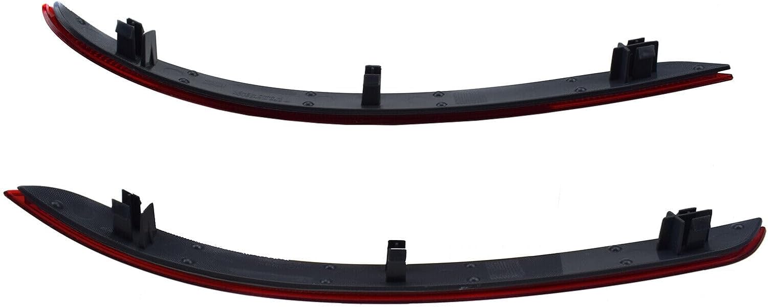 ya 4 8.10 Left and right bumper protective cover reflectors suitable for Mercedes-Benz GLE ML class 1668200074