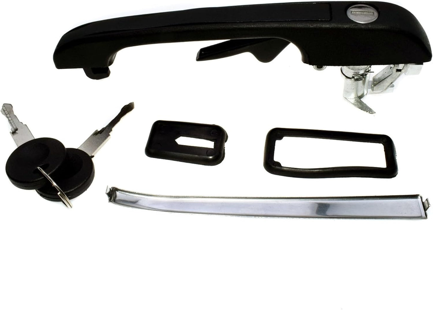 ya 2 8.15 Front Left Club Side Outer Door Handle with Key 191837205A for VW for Golf for Jetta 