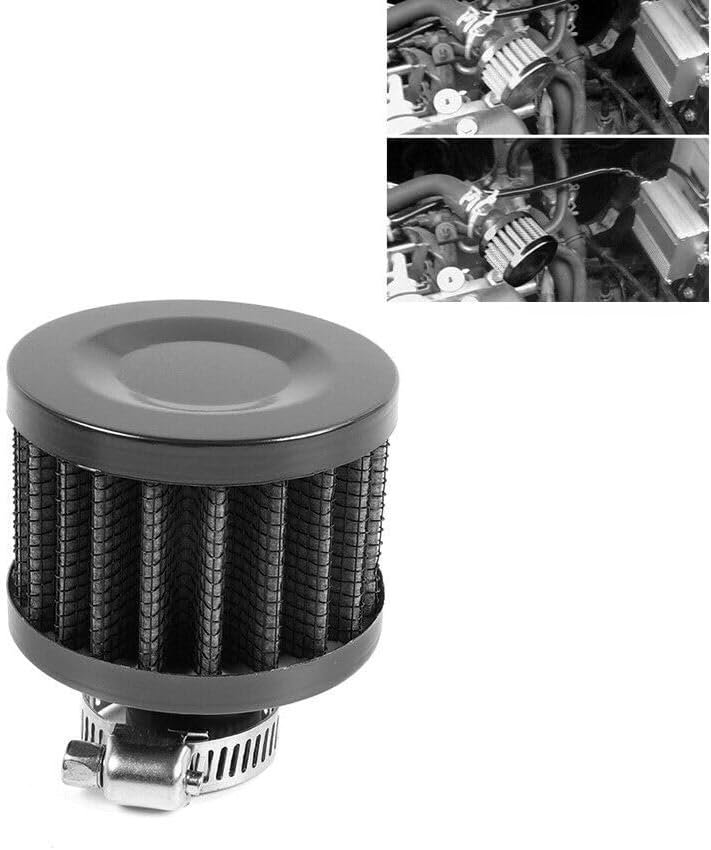 ya 13 9.15 baidi 2X 12mm for Mini Cone Cold Racing Turbo Air Intake Crank Case Breather Air Filter